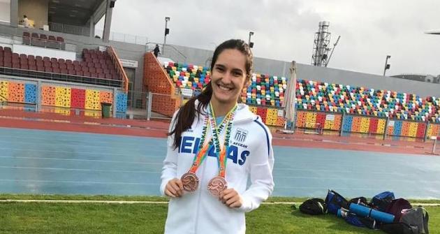 Mετάλλια στο Βαλκανικό Πρωτάθλημα Στίβου Κ18 Mετάλλια στο Βαλκανικό Πρωτάθλημα Στίβου Κ18