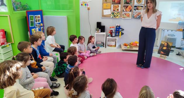 Τα παιδιά του Νηπιαγωγείου γνωρίζουν τους διάσημους ζωγράφους Τα παιδιά του Νηπιαγωγείου γνωρίζουν τους διάσημους ζωγράφους