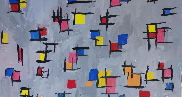 Έργο του Piet Mondrian