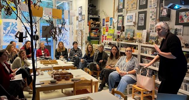 Workshop με τη Suzanne Axelsson στο Νηπιαγωγείο Workshop με τη Suzanne Axelsson στο Νηπιαγωγείο